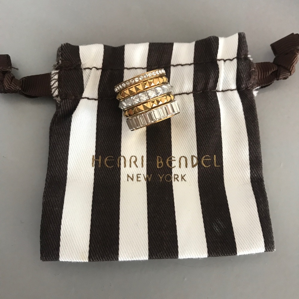 Henri Bender Chrysler Puzzle Ring Size 6